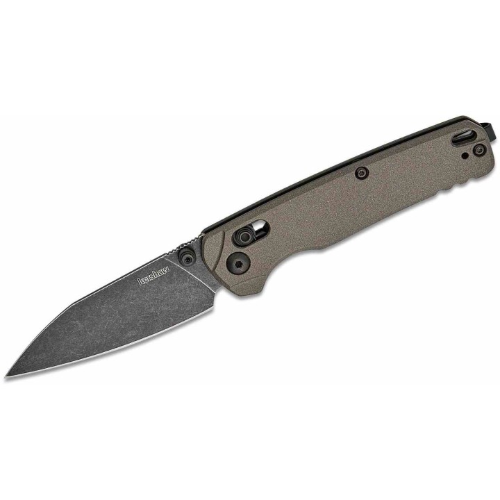 Couteau Kershaw Bel Air DuraLock KVT Lame MagnaCut Manche Alu Gris USA KS6105GRYBW - Livraison Gratuite