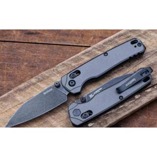 Couteau Kershaw Bel Air DuraLock KVT Lame MagnaCut Manche Alu Gris USA KS6105GRYBW - Livraison Gratuite