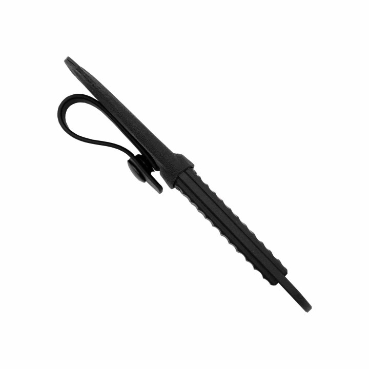 Couteau CobraTec Wolfteeth Lame Acier 14C28N Manche G-10 Noir Etui Kydex CBTWLTBLK - Livraison Gratuite
