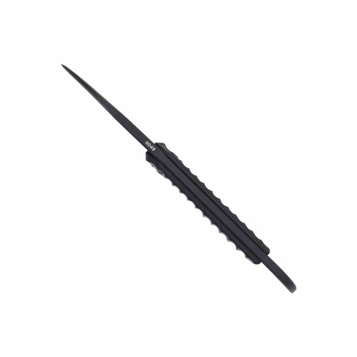 Couteau CobraTec Wolfteeth Lame Acier 14C28N Manche G-10 Noir Etui Kydex CBTWLTBLK - Livraison Gratuite