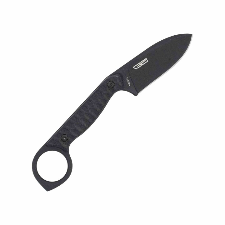 Couteau CobraTec Wolfteeth Lame Acier 14C28N Manche G-10 Noir Etui Kydex CBTWLTBLK - Livraison Gratuite
