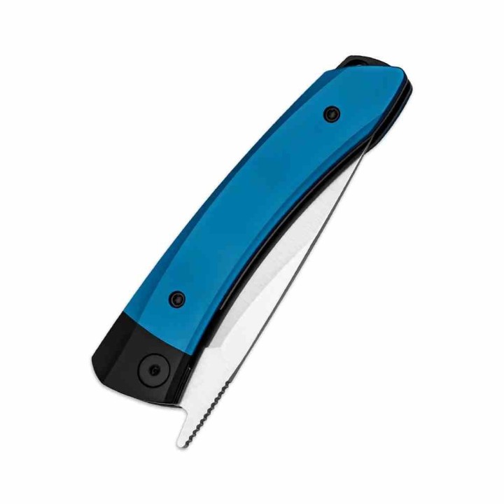 Couteau Kizer Mini Momo Blue Lame Acier 154CM Manche Aluminium IKBS Linerlock Clip KIV3663C1 - Livraison Gratuite