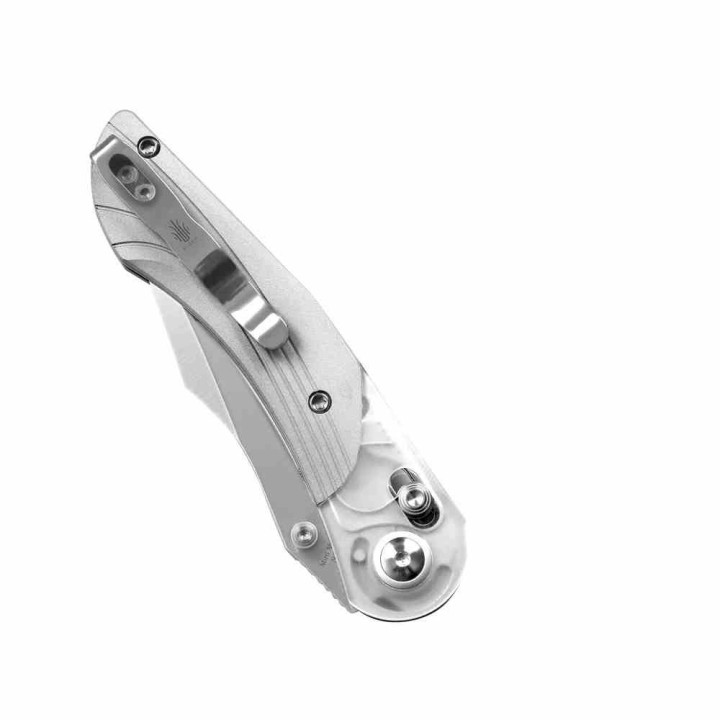 Couteau Kizer Mini Mystic Aluminium Lame Acier 154CM Manche Alu/Acrylique Lock KIV3636A1 - Livraison Gratuite 