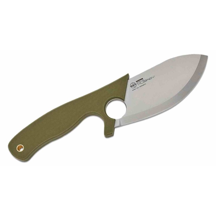 Couteau Petrified Fish Eel Green Lame Drop Point 9Cr18MoV SW Manche G10 Green Etui G10 PFKH01GRW - Livraison Gratuite