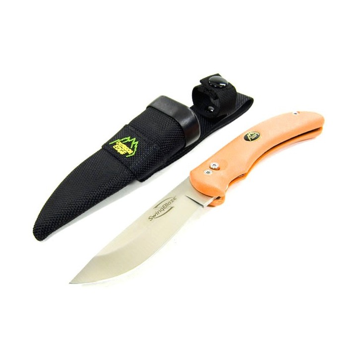 Couteau de chasse Outdoor Edge SwingBlaze Hunting Skinning/Gutting Knife Acier AUS8 Made In USA OESZ20N