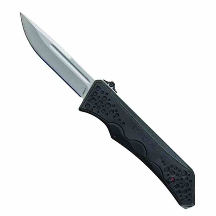 Couteau Schrade Extreme Survival OTF Automatique Lame Acier AUS-8 Manche Alu Brise-Vitres SCHOTF7 - Livraison Gratuite