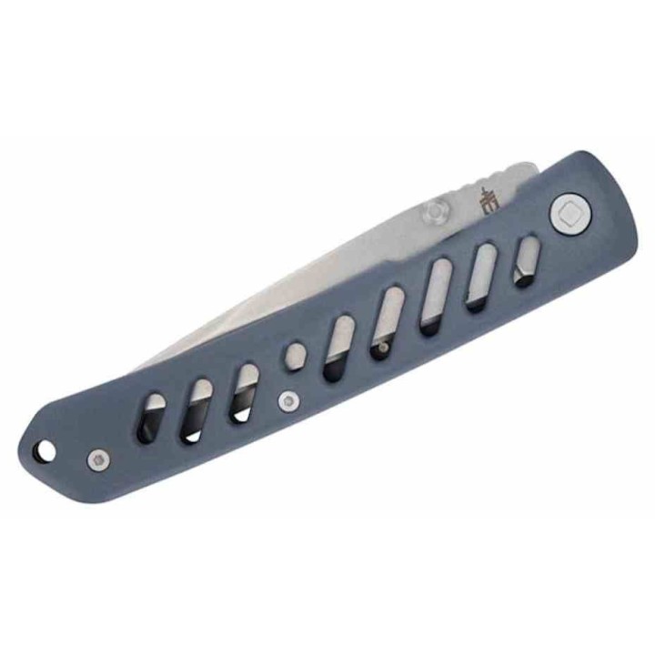 Couteau Gerber Affirm Blue Lame Clip Point Black 7Cr17MoV Manche Alu Framelock G1074311 - Livraison Gratuite