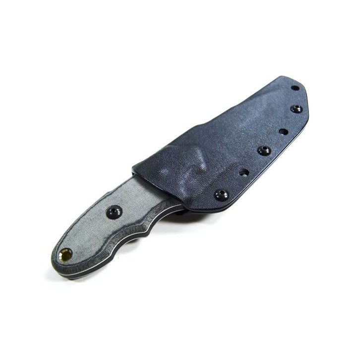 Couteau de Combat TOPS Tom Brown Tracker Scout Hunting Knife BLK Coating Carbone 1095 Made In USA TPS010