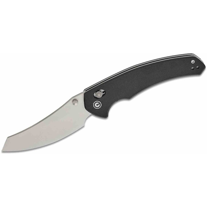 Couteau CIVIVI Sixgill Black Lame Reverse Tanto Nitro-V Satin Manche G-10 IKBS Crossbar Lock CIVC240501 - Livraison Gratuite