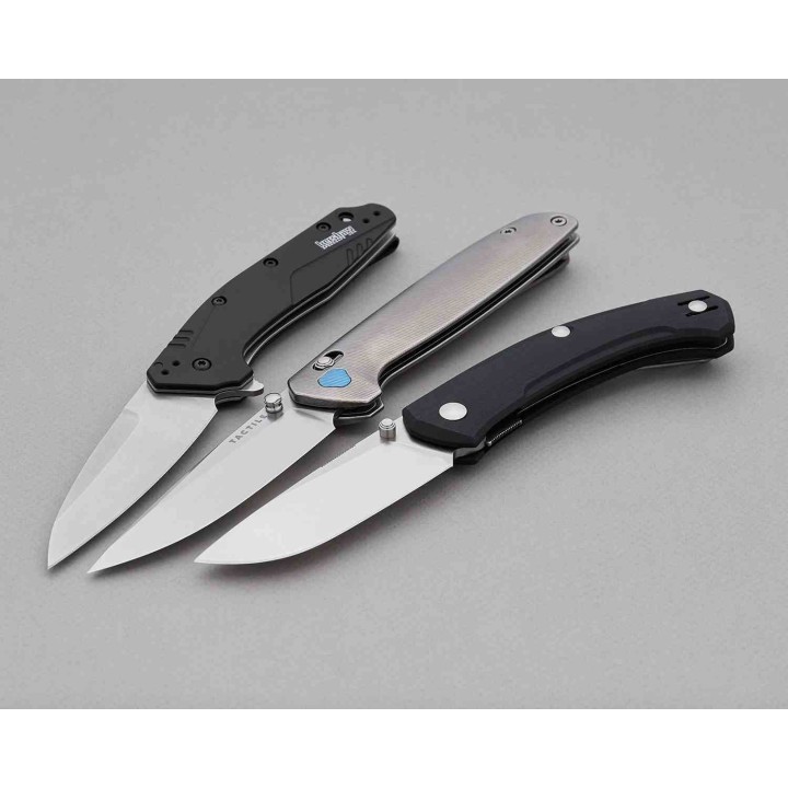 Couteau Kershaw Dividend A/O Lame Acier CPM-MagnaCut Manche Alu Liner Lock USA KS1812BLKMAG - Livraison Gratuite