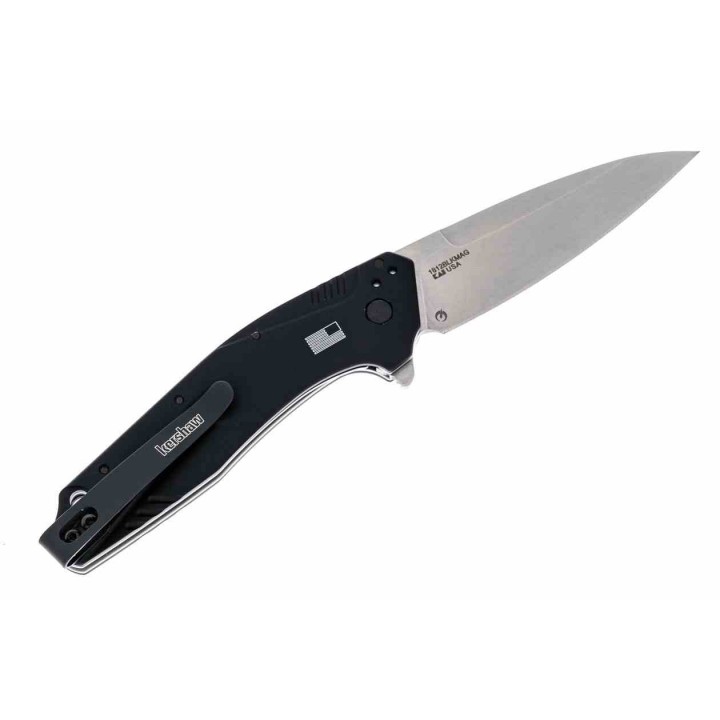 Couteau Kershaw Dividend A/O Lame Acier CPM-MagnaCut Manche Alu Liner Lock USA KS1812BLKMAG - Livraison Gratuite