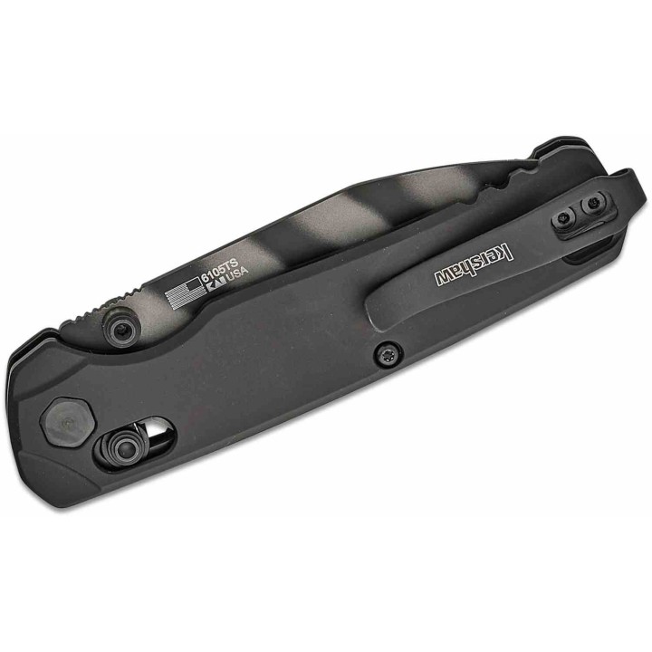 Couteau Kershaw Bel Air Tiger Stripe Camo Lame Acier CPM MagnaCut Manche Alu DuraLock USA KS6105TS - Livraison Gratuite.