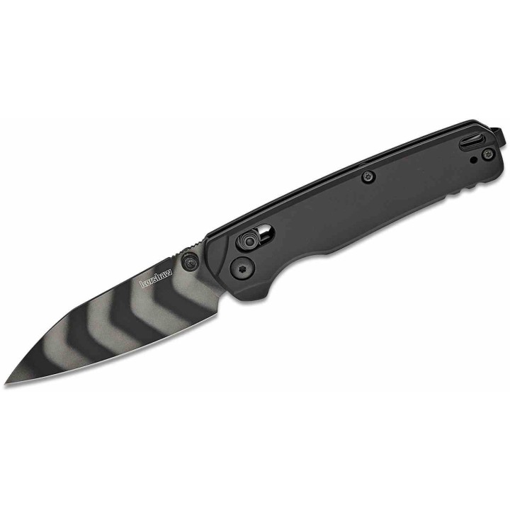 Couteau Kershaw Bel Air Tiger Stripe Camo Lame Acier CPM MagnaCut Manche Alu DuraLock USA KS6105TS - Livraison Gratuite.