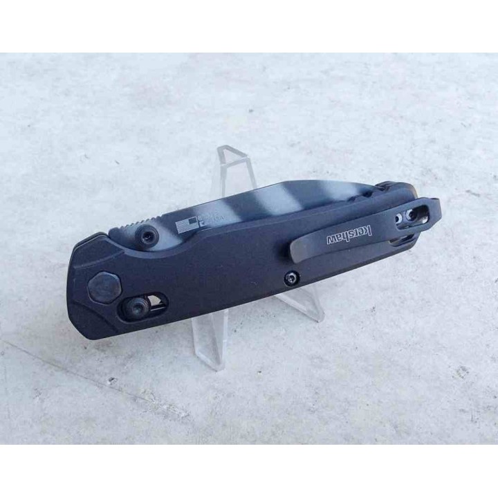 Couteau Kershaw Bel Air Tiger Stripe Camo Lame Acier CPM MagnaCut Manche Alu DuraLock USA KS6105TS - Livraison Gratuite.