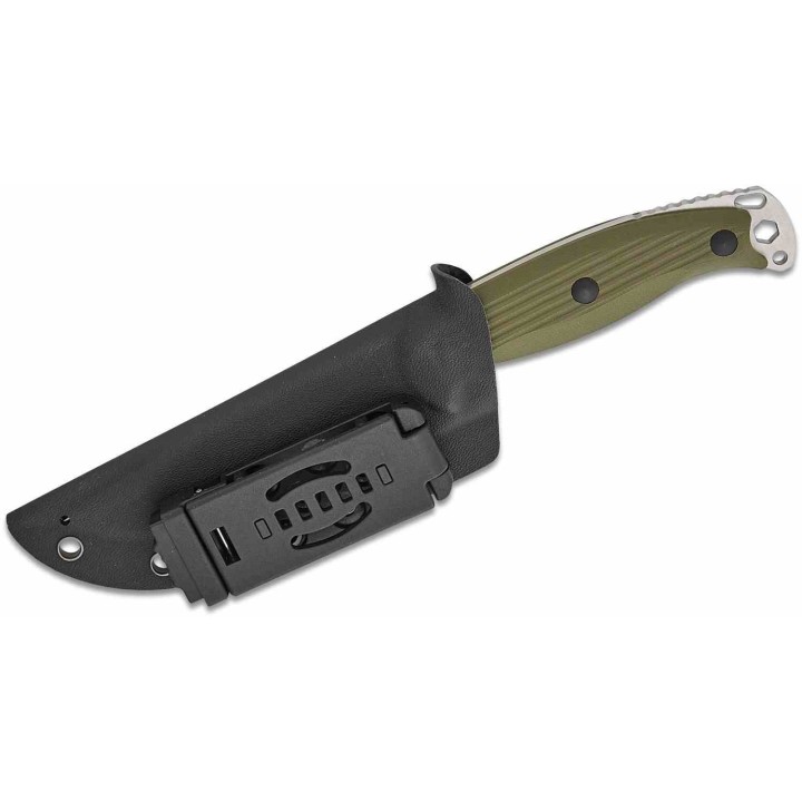 Couteau Kizer Ursa Major OD Green Clip Point Lame Acier AEB-L Manche G10 Etui Kydex KI1082A2 - Livraison Gratuite
