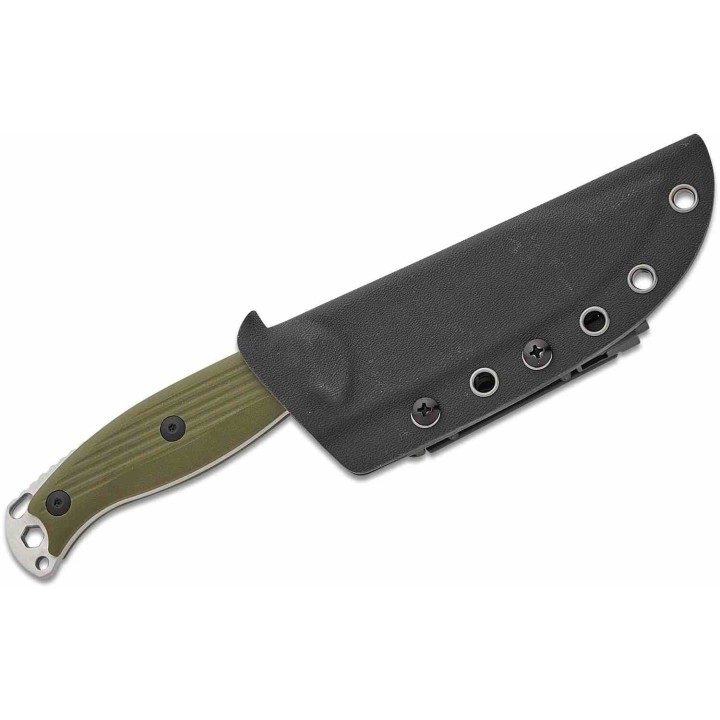 Couteau Kizer Ursa Major OD Green Clip Point Lame Acier AEB-L Manche G10 Etui Kydex KI1082A2 - Livraison Gratuite