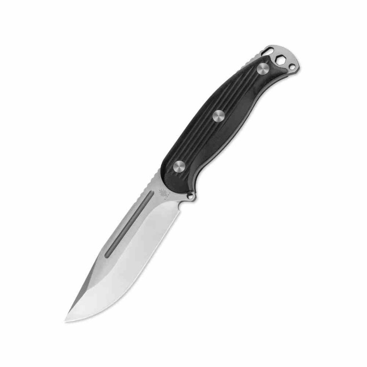Couteau Kizer Ursa Major Black Clip Point Lame Acier AEB-L Manche G10 Etui Kydex KI1082A1 - Livraison Gratuite