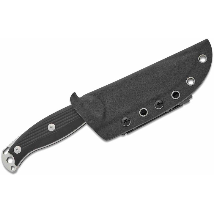 Couteau Kizer Ursa Major Black Clip Point Lame Acier AEB-L Manche G10 Etui Kydex KI1082A1 - Livraison Gratuite
