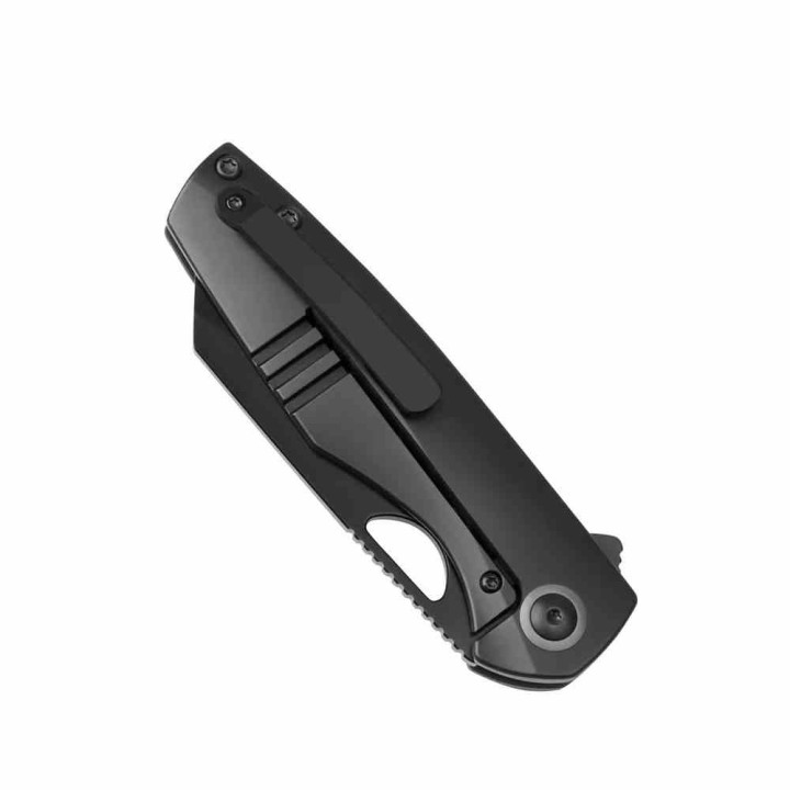 Couteau Kizer Sparrow FCarbone/TI Lame Reverse Tanto Acier CPM-S45VN Framelock IKBS KI3628A2 - Livraison Gratuite