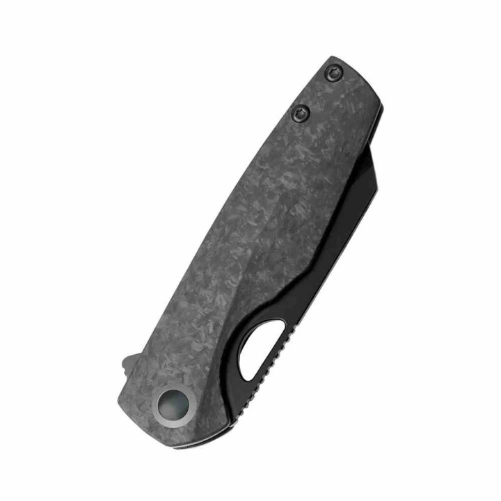 Couteau Kizer Sparrow FCarbone/TI Lame Reverse Tanto Acier CPM-S45VN Framelock IKBS KI3628A2 - Livraison Gratuite