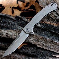 Couteau Zero Tolerance Small Sinkevich Acier S35VN Manche Titane Made In USA ZT0450 - Livraison Gratuite