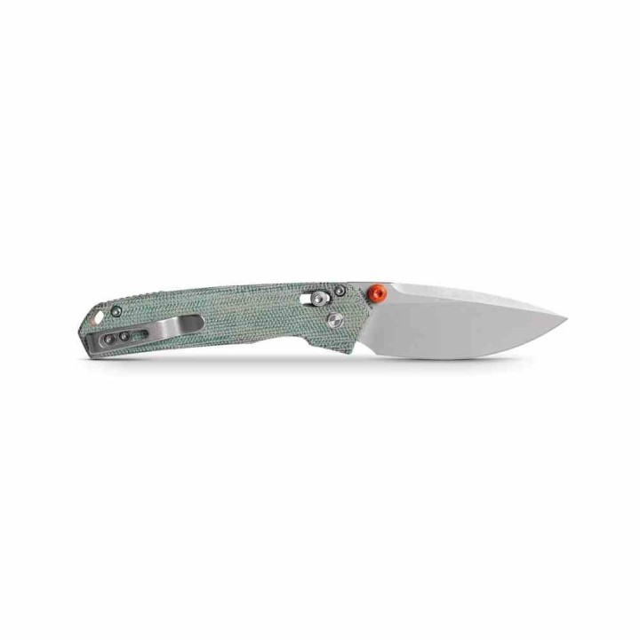 Couteau Vosteed Mini Psyop Teal Lame Acier Elmax Manche Micarta Crossbar Lock IKBS VOSA2305 - Livraison Gratuite