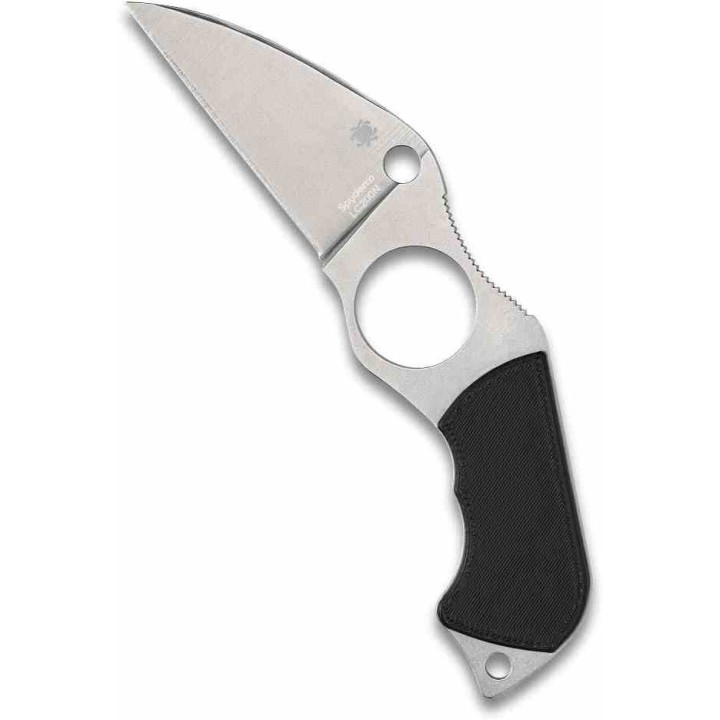 Couteau Spyderco Swick 6 Lame Wharncliffe Acier LC200N Manche G10 Etui Boltaron Made USA SCFB14P6 - Livraison Gratuite
