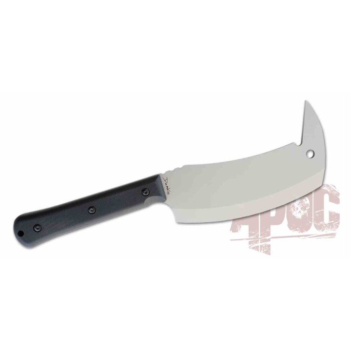 Couteau APOC Demko Rhino Hybrid Lame Cleaver Acier D2 Manche G10 Noir Etui Kydex DRK40012 - Livraison Gratuite