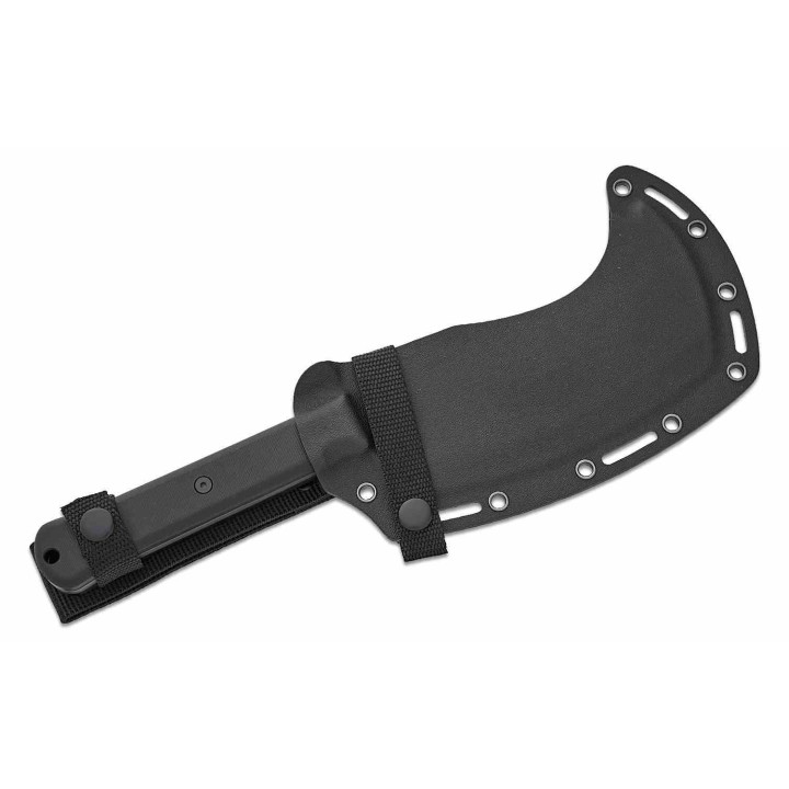 Couteau APOC Demko Rhino Hybrid Lame Cleaver Acier D2 Manche G10 Noir Etui Kydex DRK40012 - Livraison Gratuite