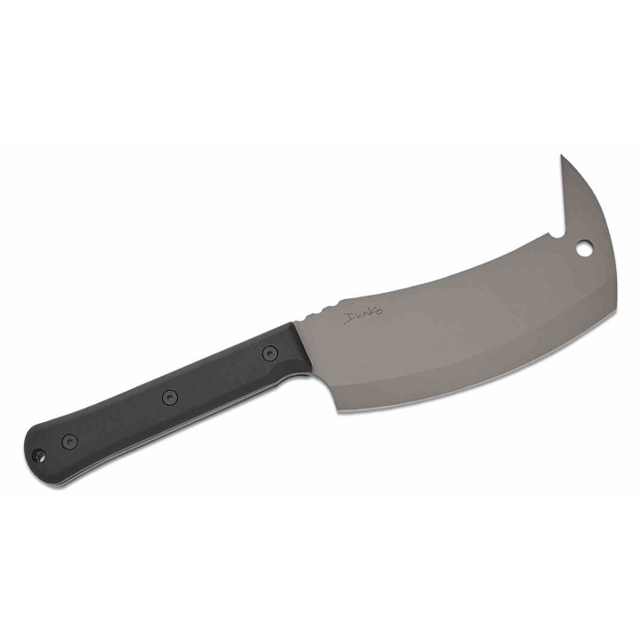 Couteau APOC Demko Rhino Hybrid Lame Cleaver Acier D2 Manche G10 Noir Etui Kydex DRK40012 - Livraison Gratuite