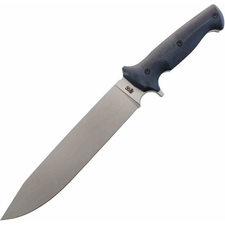 Couteau APOC Wallace Bowie Lame Acier D2 Revêtue Titane Manche G10 Noir Etui Kydex DRK40041 - Livraison Gratuite