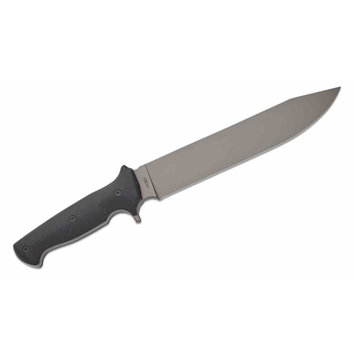 Couteau APOC Wallace Bowie Lame Acier D2 Revêtue Titane Manche G10 Noir Etui Kydex DRK40041 - Livraison Gratuite