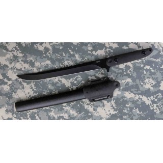 Katana APOC Atrim Survival Tanto Lame Acier 9260 Manche G10 Noir Etui Fibre de Verre DRK35660 - Livraison Gratuite
