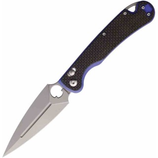 Couteau Daggerr Arrow Crossbar Lock Lame Spear Point Acier D2 Manche G10/Fibre Carbone DGR1CFBLBBX - Livraison Gratuite