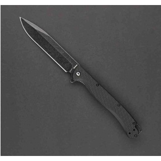 Couteau Daggerr Finka Black Lame Acier 8Cr14MoV Blk Manche FRN Liner Lock DGRFKFBKBW - Livraison Gratuite