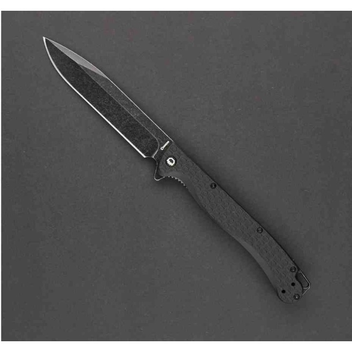 Couteau Daggerr Finka Black Lame Acier 8Cr14MoV Blk Manche FRN Liner Lock DGRFKFBKBW - Livraison Gratuite