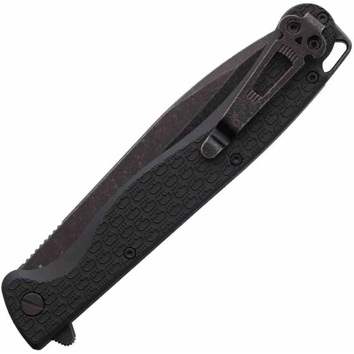 Couteau Daggerr Finka Black Lame Acier 8Cr14MoV Blk Manche FRN Liner Lock DGRFKFBKBW - Livraison Gratuite