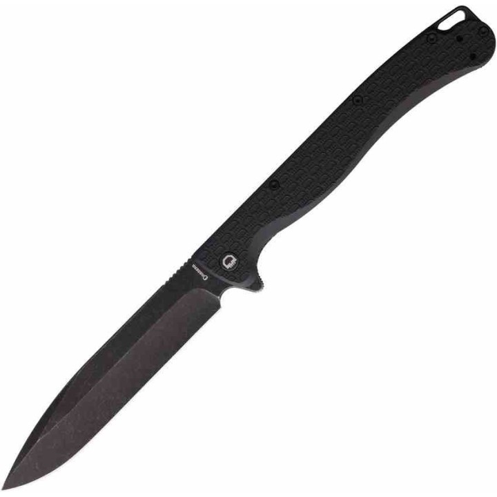 Couteau Daggerr Finka Black Lame Acier 8Cr14MoV Blk Manche FRN Liner Lock DGRFKFBKBW - Livraison Gratuite