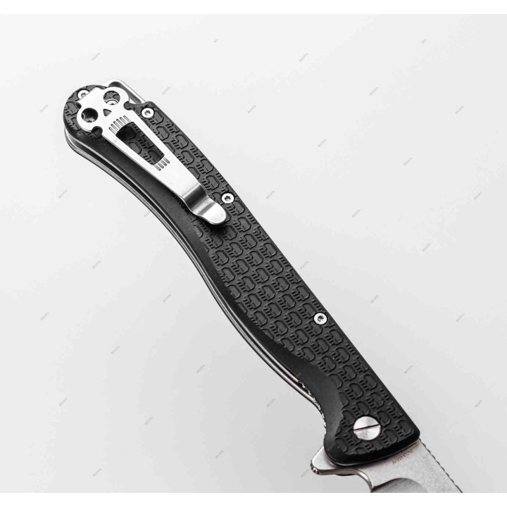 Couteau Daggerr Finka Black Lame Acier 8Cr14MoV Manche FRN Liner Lock DGRFKFBKSW - Livraison Gratuite