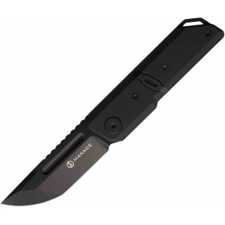Couteau Maxace Capsule II Black Lame Tanto Acier 10Cr15CoMoV Manche G-10 Liner Lock MAXMM272G - Livraison Gratuite