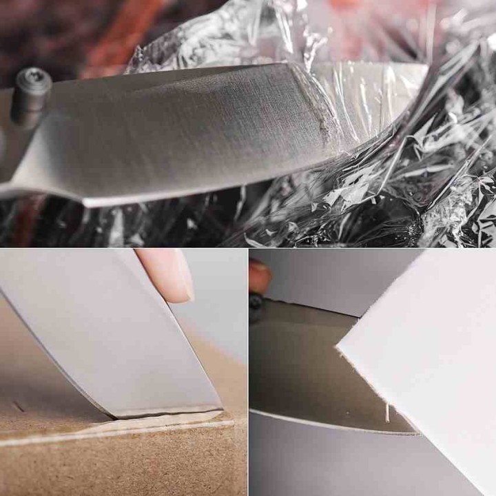 Couteau Vosteed Marten Gray Lame Point Acier 154CM Manche Alum Gray Top Liner Lock VOSA1601 - Livraison Gratuite 