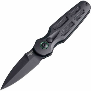 Couteau Automatique Hogue Ballista II Lame Acier CPM MagnaCut Manche Alu/G10 Button Lock USA HO64232 - Livraison Gratuite