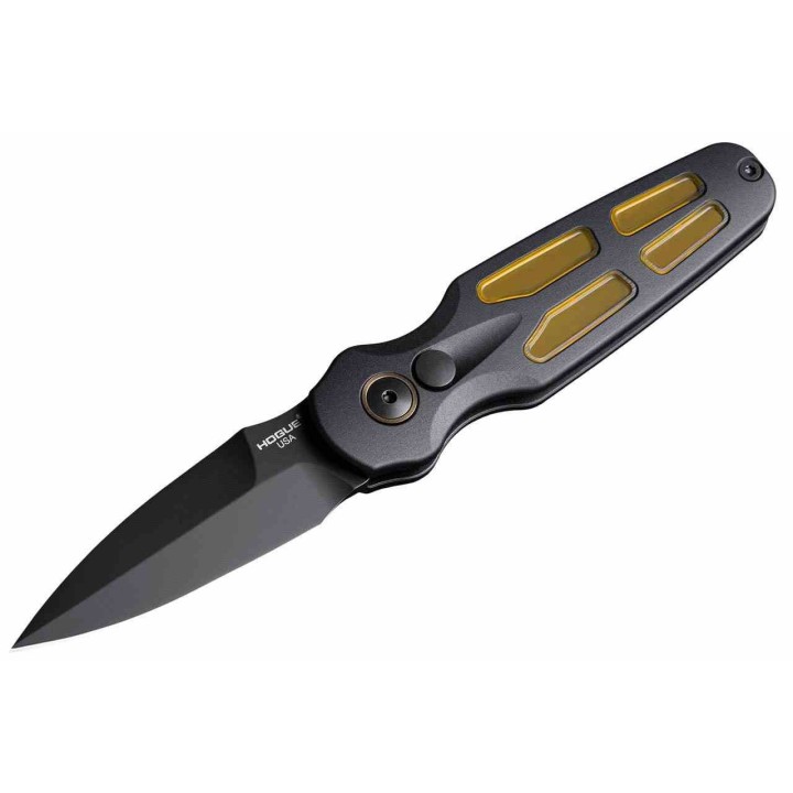 Couteau Automatique Hogue Ballista II Lame Acier CPM MagnaCut Manche Alu/Ultem Button Lock USA HO64236 - Livraison Gratuite