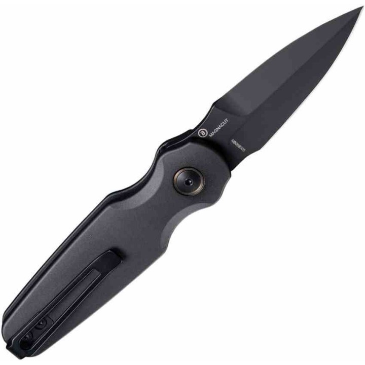 Couteau Automatique Hogue Ballista II Lame Acier CPM MagnaCut Manche Alu/Ultem Button Lock USA HO64236 - Livraison Gratuite