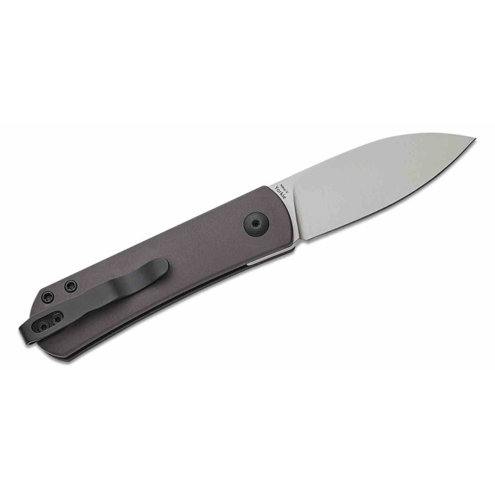 Couteau Kizer Yorkie Slip Joint Lame Drop Point Nitro-V Manche Alu KIVT Clip KIV3525A4 - Livraison Gratuite