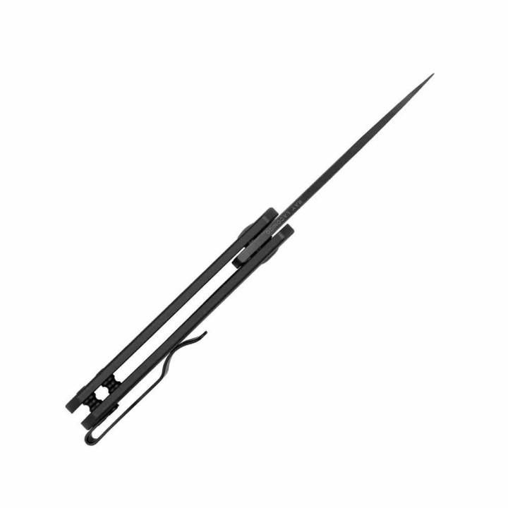 Couteau Kizer Yorkie Slip Joint Lame Drop Point Nitro-V Manche Alu KIVT Clip KIV3525A4 - Livraison Gratuite