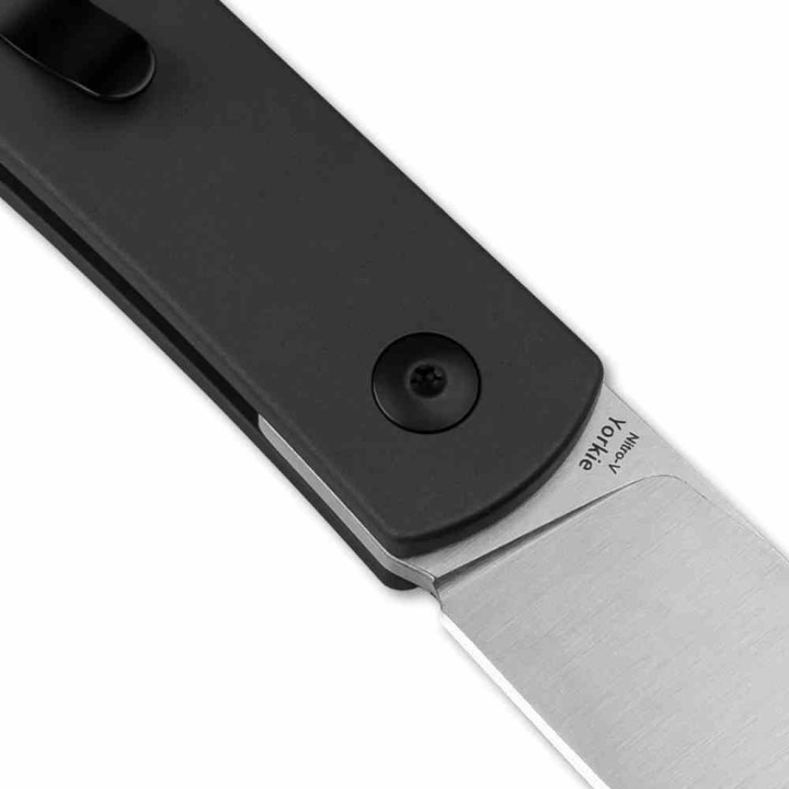 Couteau Kizer Yorkie Slip Joint Lame Drop Point Nitro-V Manche Alu KIVT Clip KIV3525A4 - Livraison Gratuite