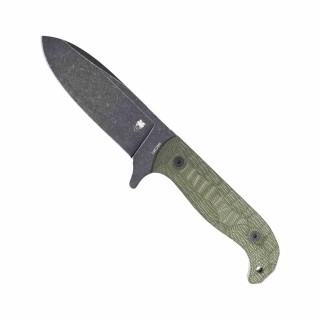Couteau de Survie Cobratec PSK OD Manche Micarta Lame Acier 14C28N Étui Kydex CBTPSKODDSW -  Livraison Gratuite