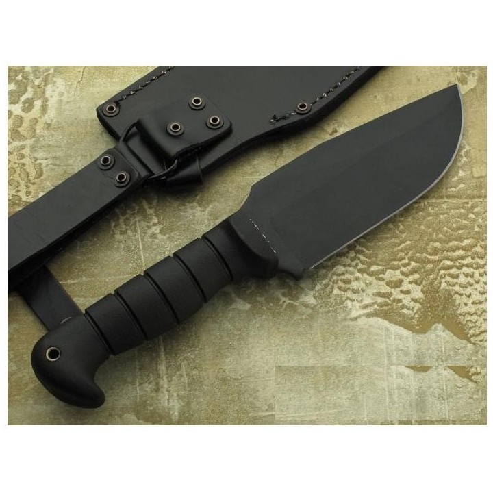 COUTEAU de Combat Kabar Heavy Duty Warthog KA-BAR acier 1085 Tool Steel (Carbon) KA1278