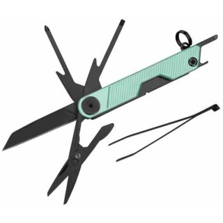 Couteau Multifonction Gerber Armbar Mini Lame Ciseaux Tournevis Manche GFN Vert G1072682 - Livraison Gratuite